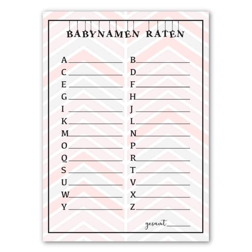 20x Mama/Papa Babyparty-Spielkarten – Blaues Glitzer-Design Für Jungen